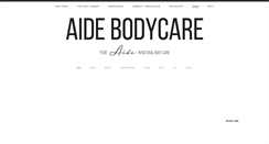 Desktop Screenshot of aidebodycare.com